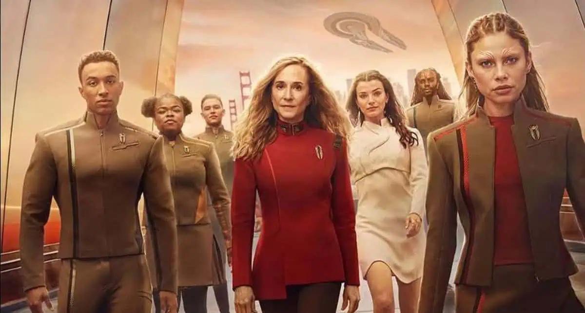 Imagen promocional de la nueva serie de la franquicia Star Trek centrada en la academia de la Flota Estelar.