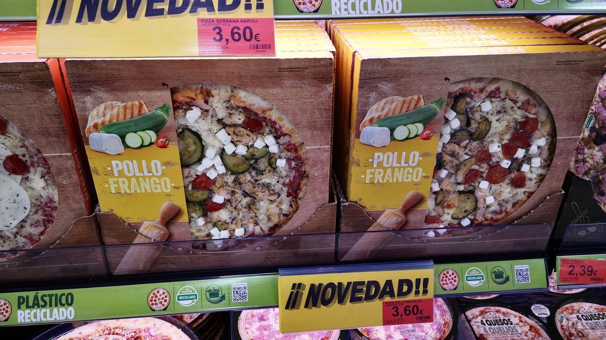 Las nuevas pizzas de Mercadona.