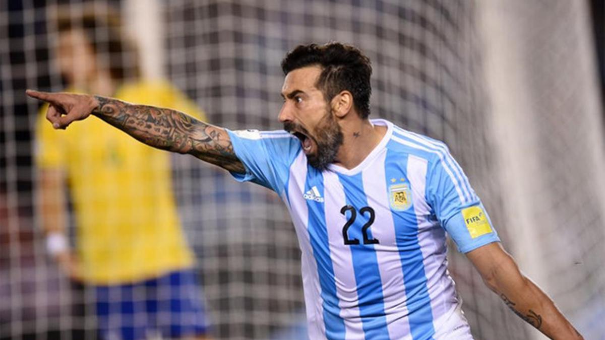 Lavezzi se encuentra en estos momentos con la selección argentina