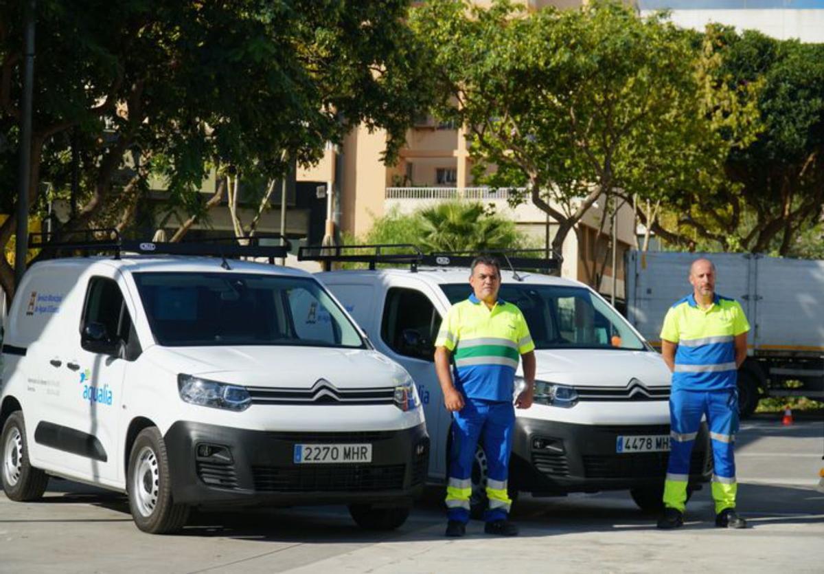 Cinco furgonetas eléctricas para el servicio de aguas de Vila