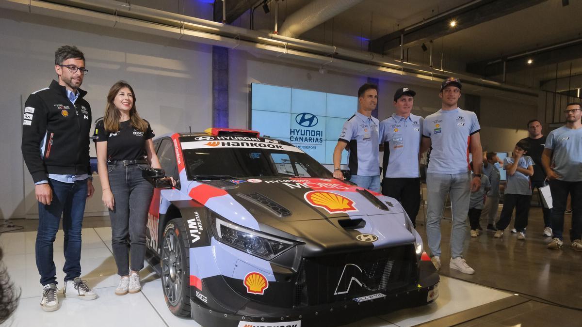 Presentación del equipo Hyundai Shell Mobis WRT