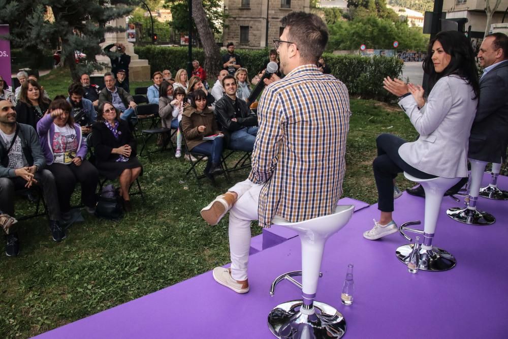 Acto central de Podemos en Alcoy