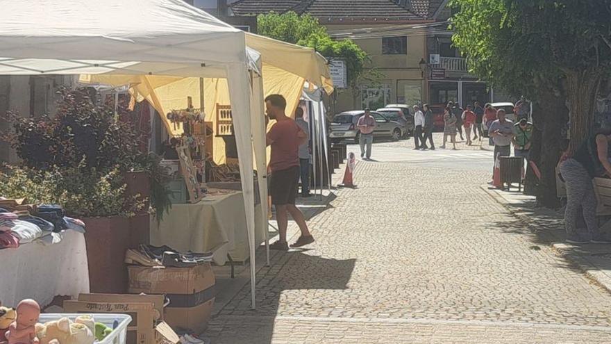 Feira de artesanía de Covelo. | // D.P.
