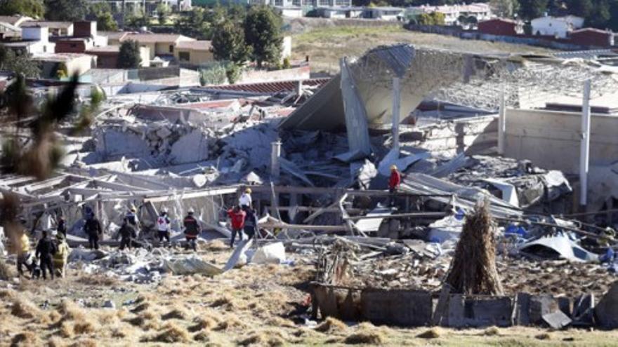 Al menos siete muertos en una explosión en México