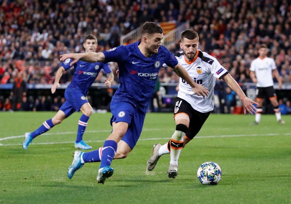 El estadio de Mestalla vivió un gran ambiente