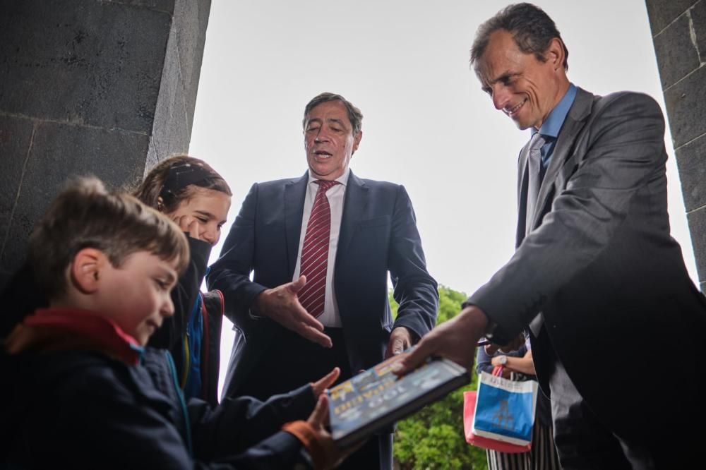 Pedro Duque visita la ULL