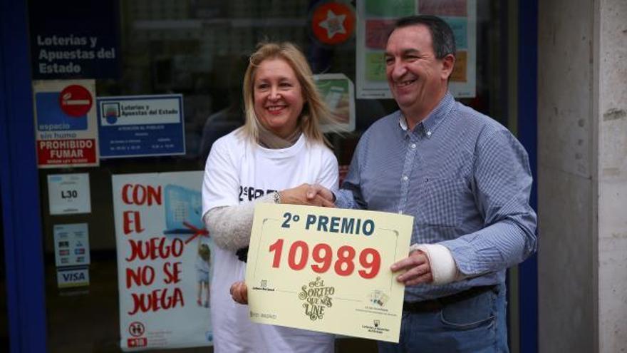 Alegría en un pueblo de 7.000 personas en Badajoz tras tocar el segundo premio