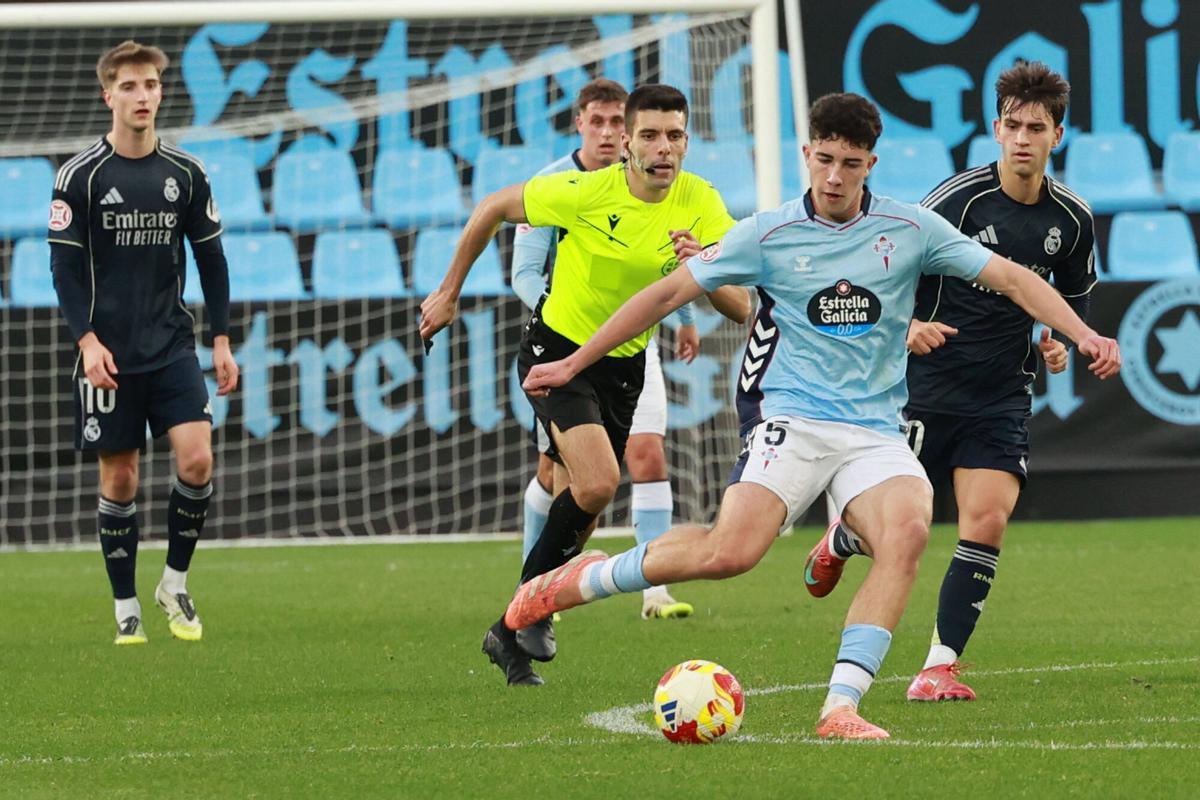 El Celta Fortuna se impone al Real Madrid Castilla en Balaídos