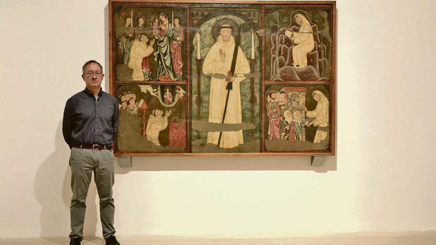 Bartomeu Salvà, esta semana en el Museu de Mallorca.