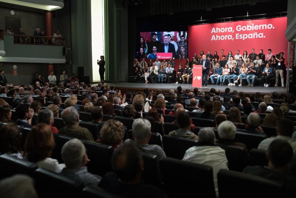 Mitin de Pedro Sánchez en Tenerife