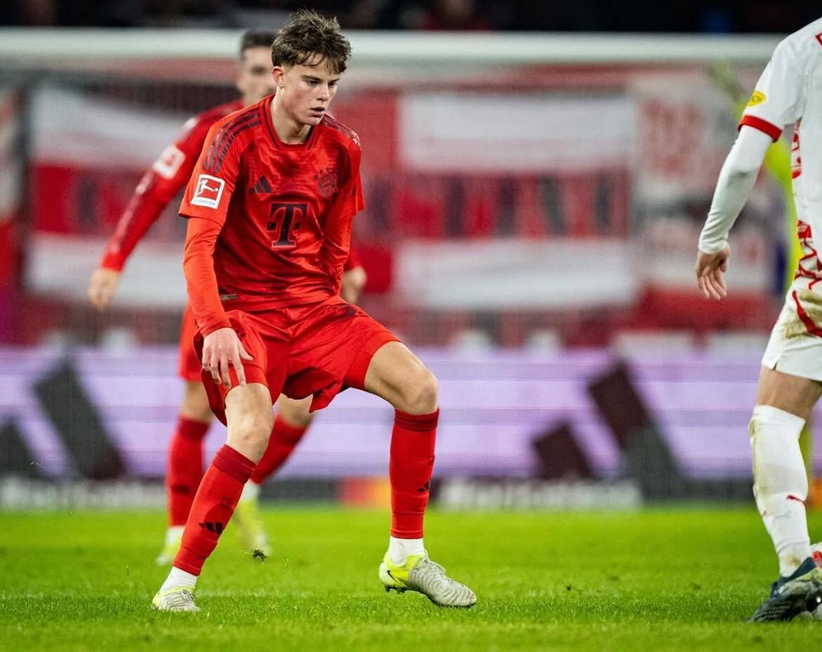 Jonathan Asp Jensen, en un partido con el Bayern.. FBMD230009350200005451000053700000a49a000067de0000ca1301004d2b0100b9820100ffaa0100ecd20100