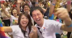 Reaccions de la delegació japonesa i dels ciutadans de Tòquio al saber que la seva candidatura ha estat l’elegida per als Jocs Olímpics del 2020.