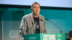 Archivo - El coordinador general de EH Bildu, Arnaldo Otegi.