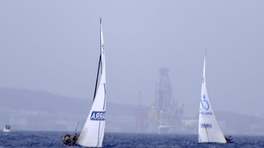 El Portuarios consolida el liderato del Campeonato Aguas de Teror de vela latina