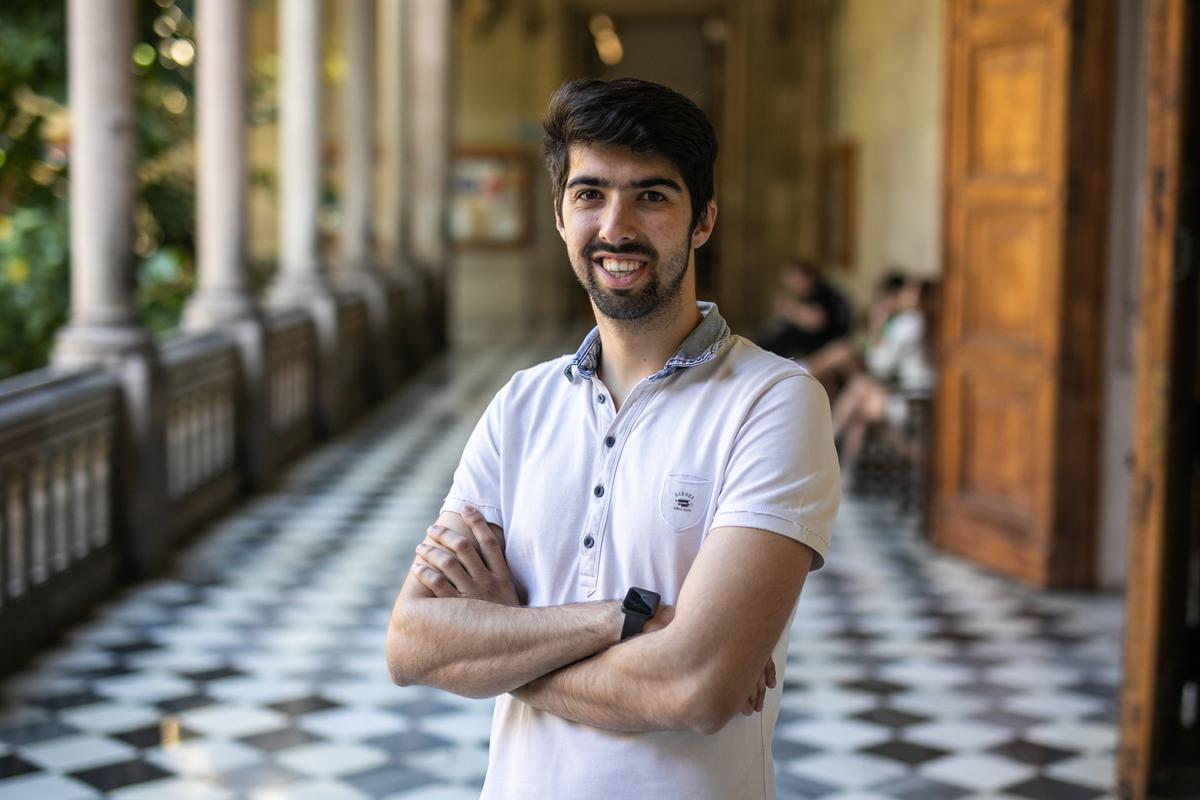 Víctor Cortinas, estudiante de la UB, ha hecho el Interrail