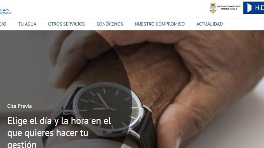 Imagen del nuevo portal de Agamed