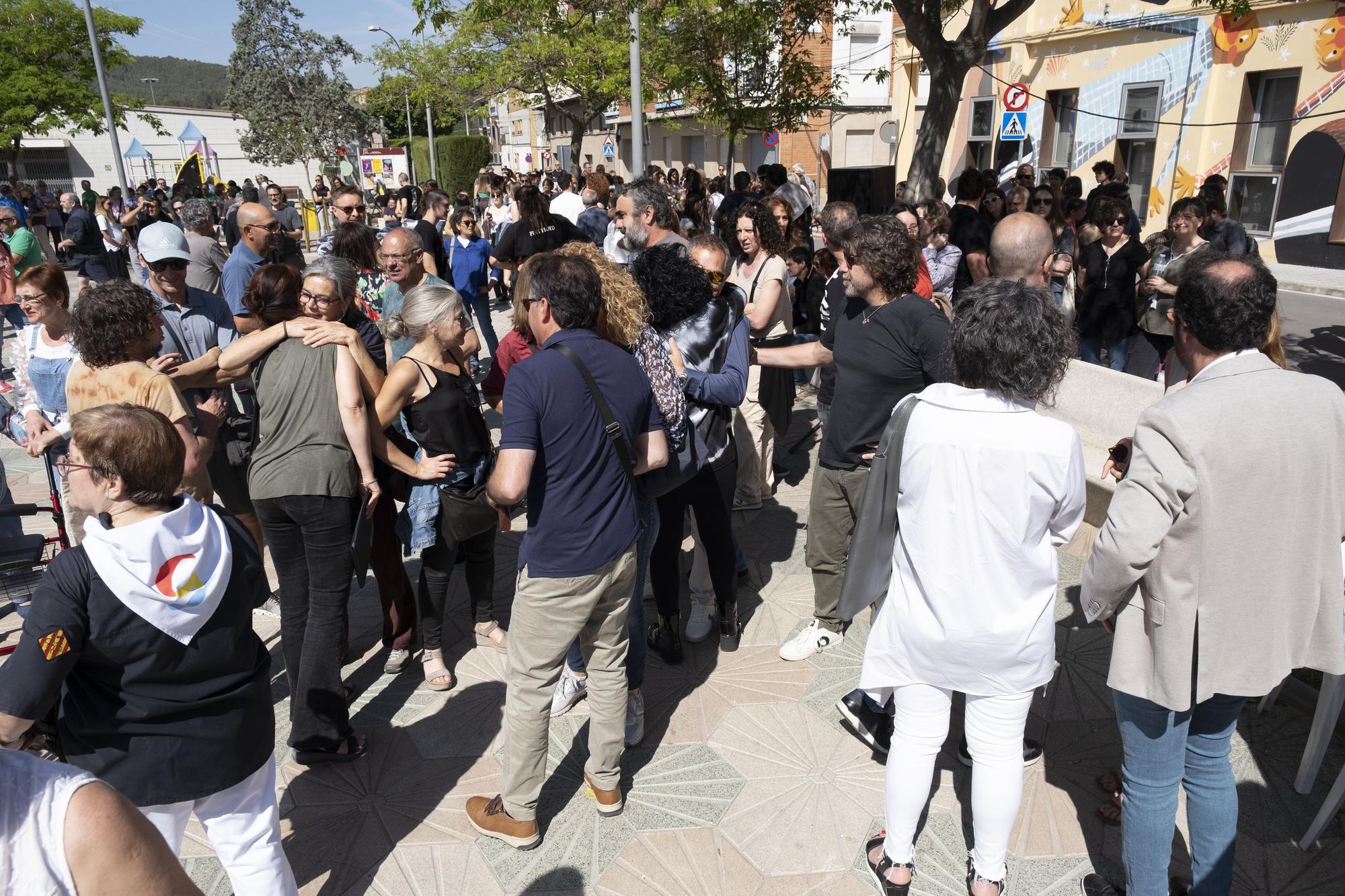 Centenars de persones acomiaden Oriol Sardà a Sant Vicenç de Castellet