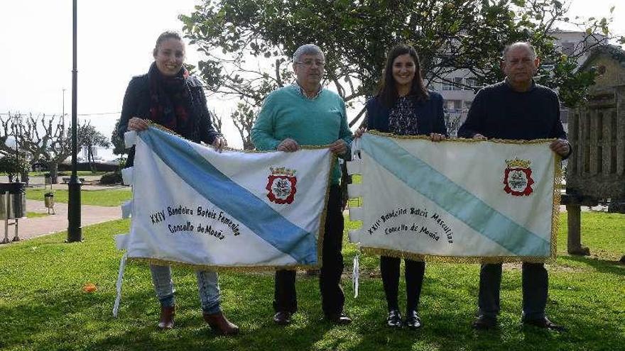 Marta Freire, Rosendo Moreira, Leticia Santos y Lisardo Pérez. // G.N.