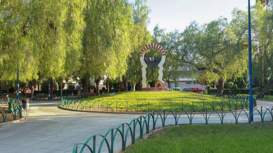 Imagen actual del parque de las Tres Culturas, que se prevé remodelar. | MEDITERRÁNEO