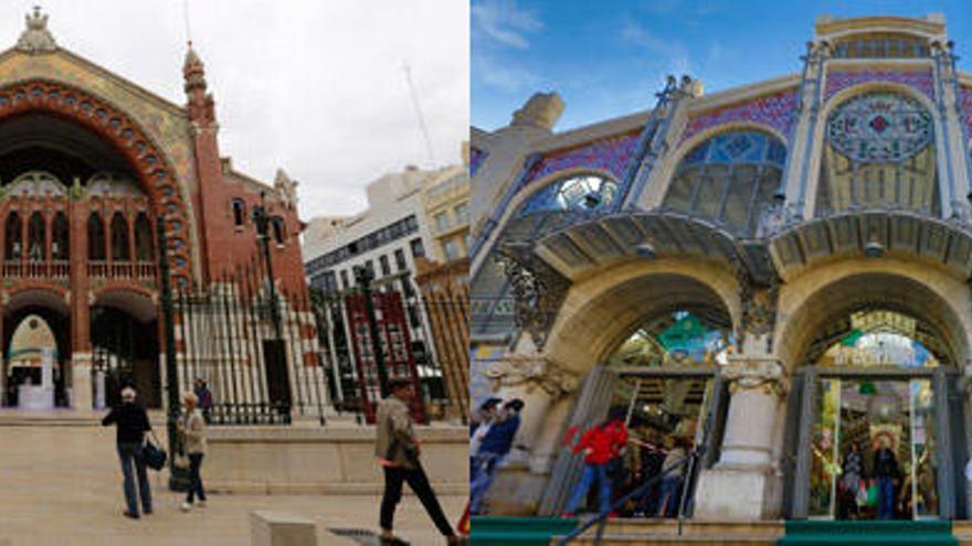 El Mercado de Colón y el Mercado Central de Valencia, entre los más bonitos de Europa.