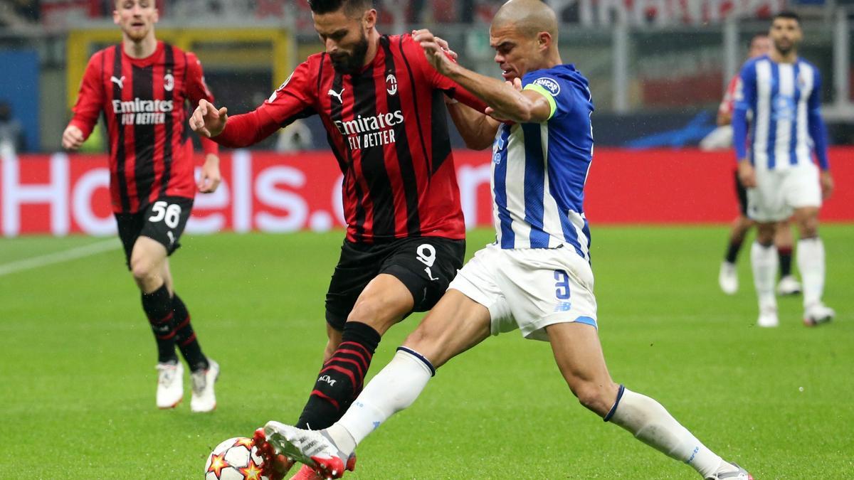 Resumen, goles y highlights del Milan 1 – 1 Oporto  de la jornada 4 en la Champions League