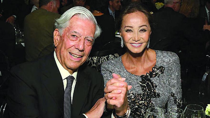 Mario Vargas Llosa e Isabel Preysler.