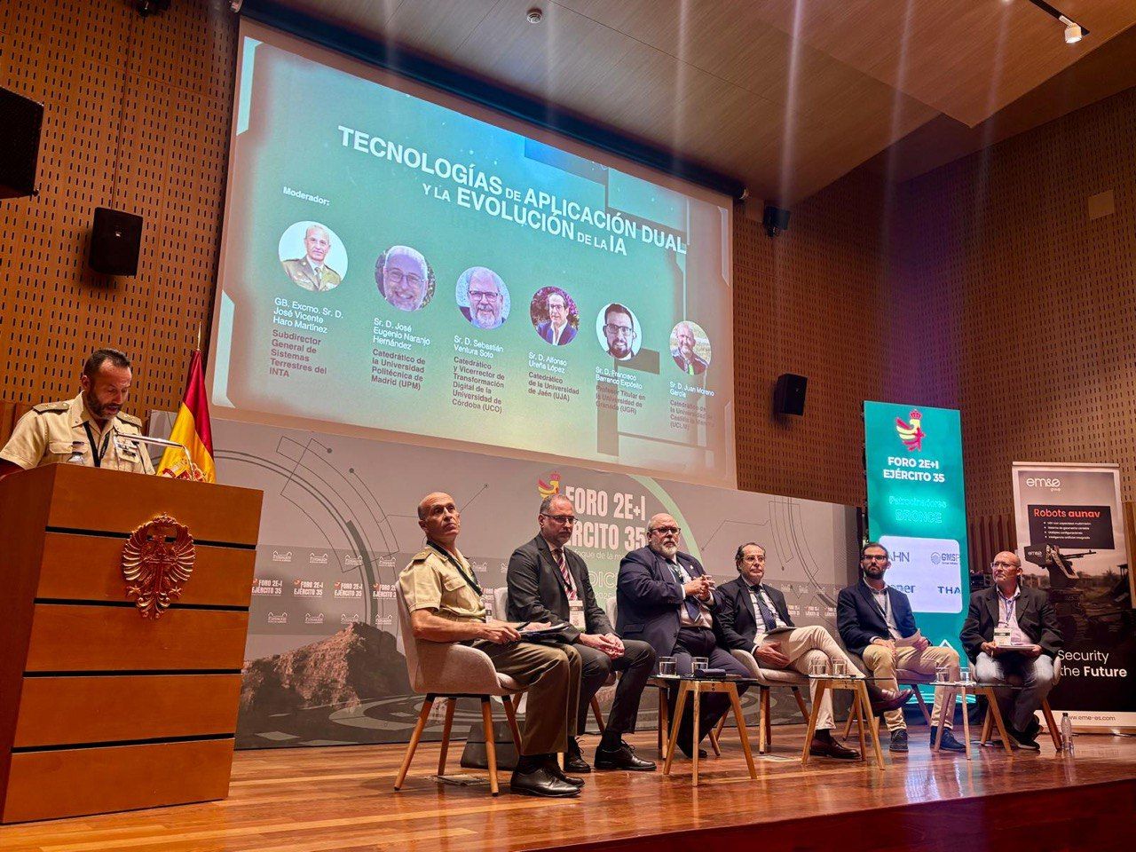 La UCO, en el Foro 2E+I Ejército 35 en Toledo