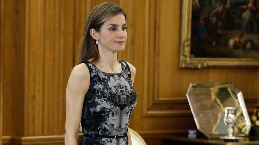 La Reina Letizia, ayer.