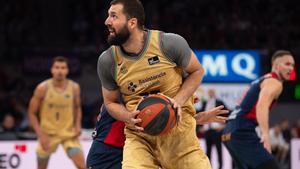 Mirotic, en un momento del partido de este pasado domingo en la pista del Baskonia