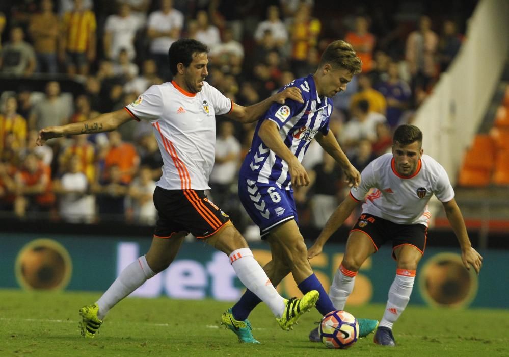 Las imágenes del Valencia - Alavés