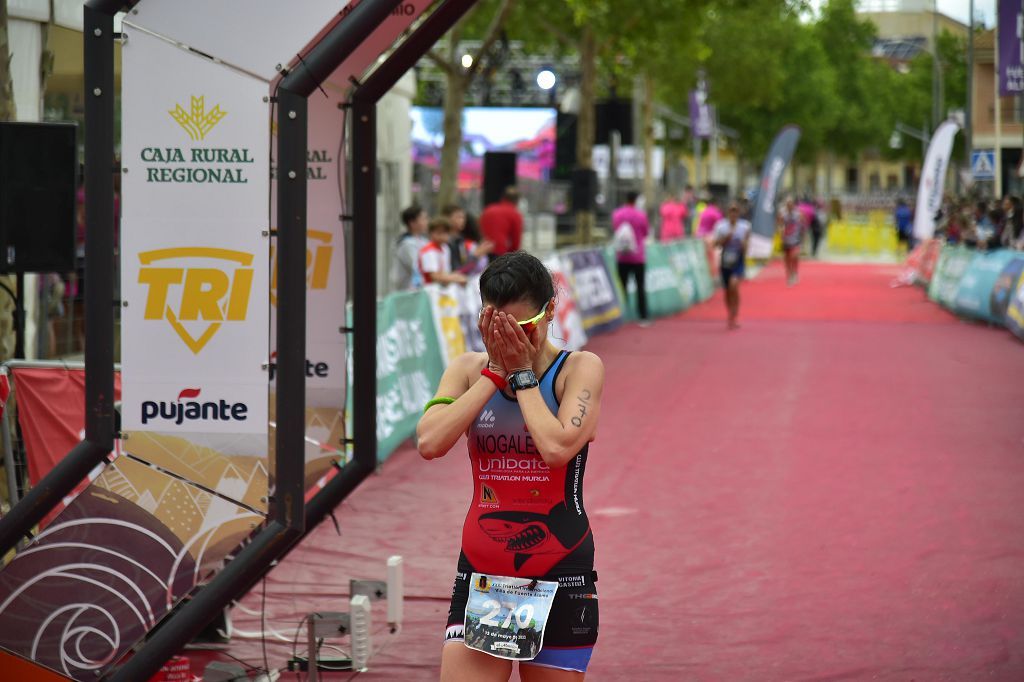 Llegada del triatlón de Fuente Álamo (I)