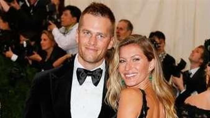 Gisele Bündchen y Tom Brady.