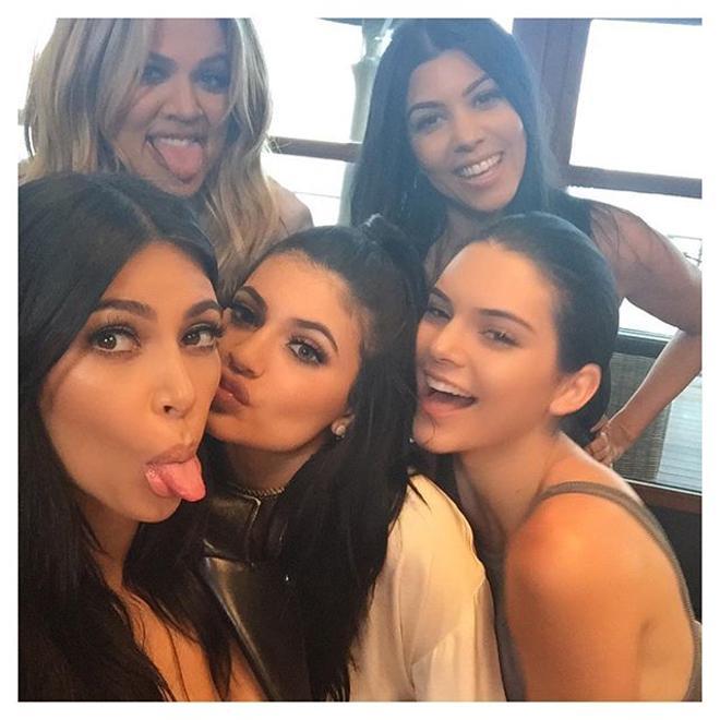 11. La familia de Kim Kardashian