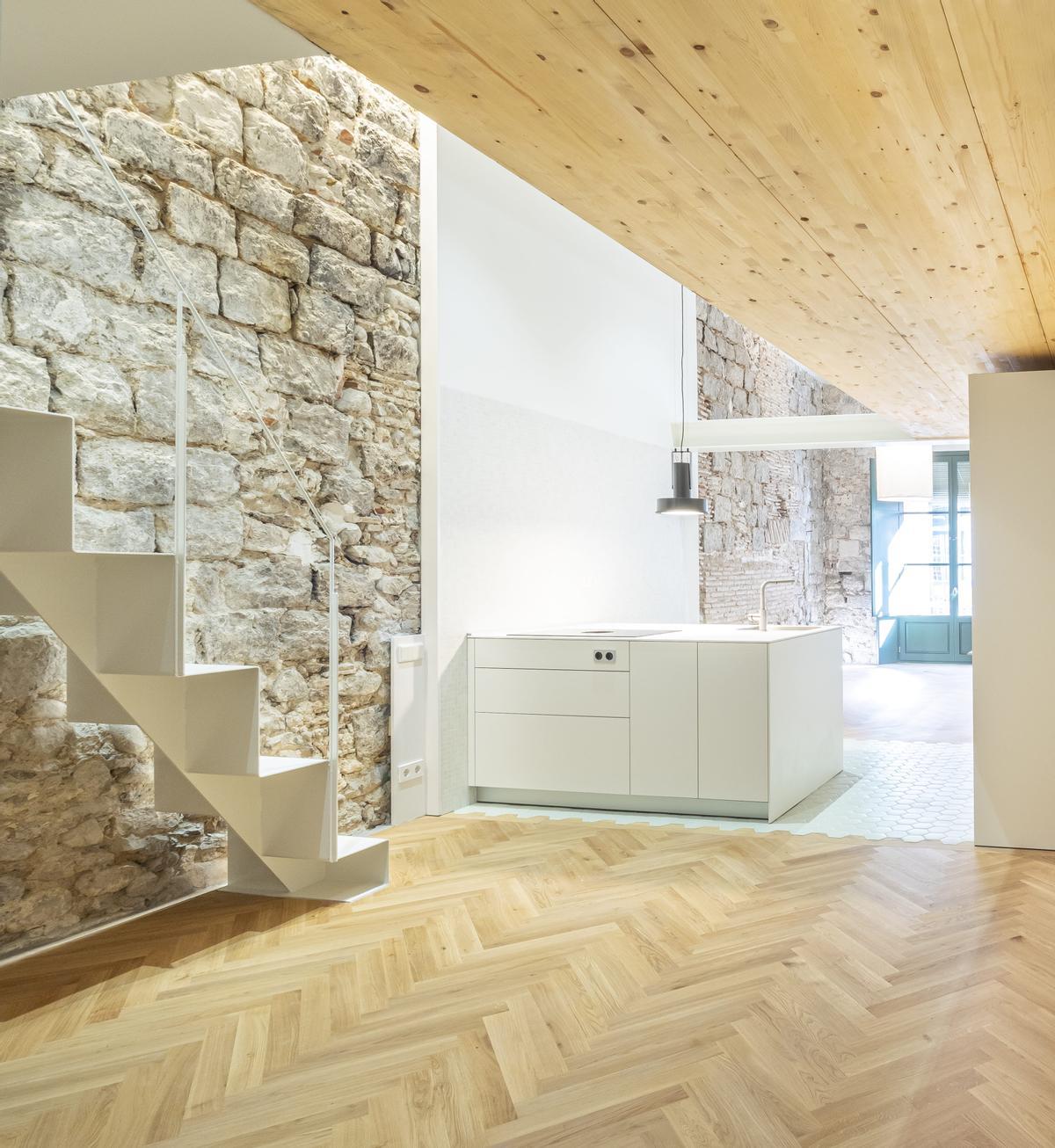 Rehabilitació d'immoble al barri vell de Girona