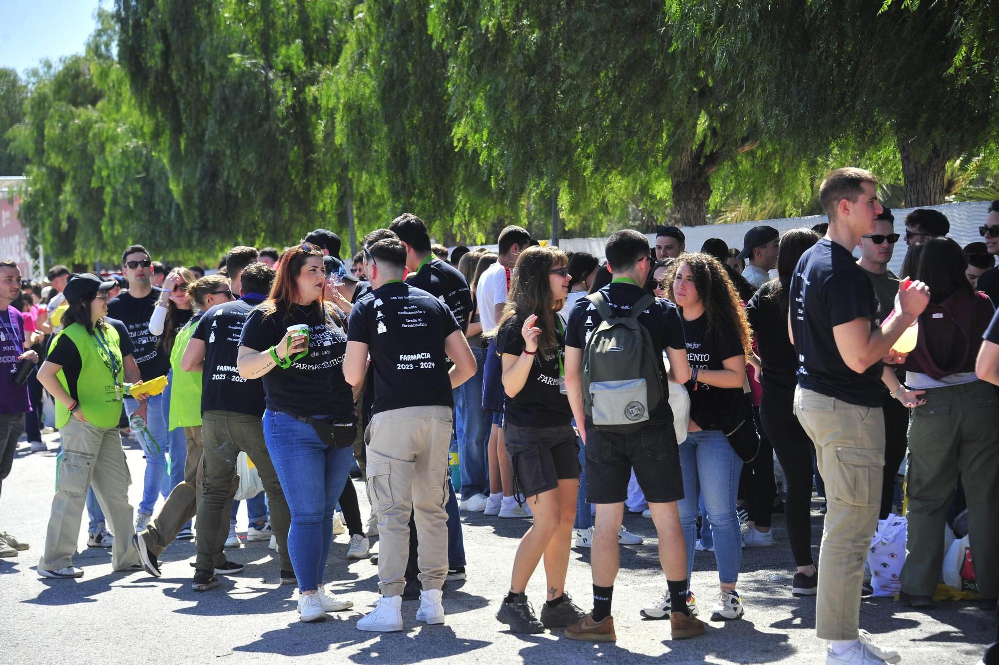 Fiestón de primavera en la UMH de Elche
