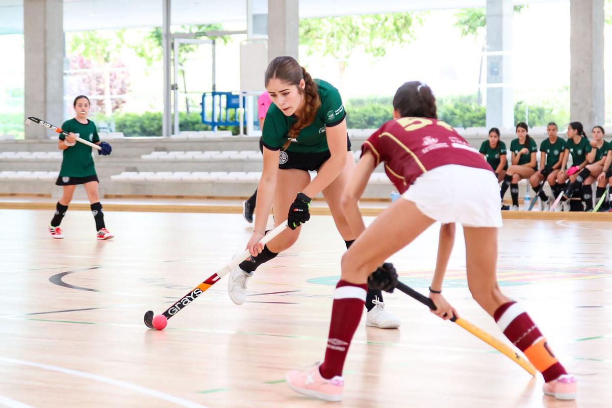 Laura Pérez, jugadora del Infantil Femenino.