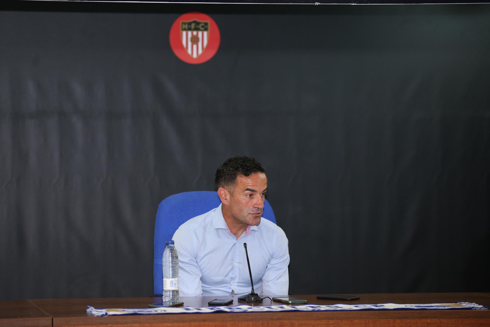 Presentación de Paco Peña como director deportivo del Hércules