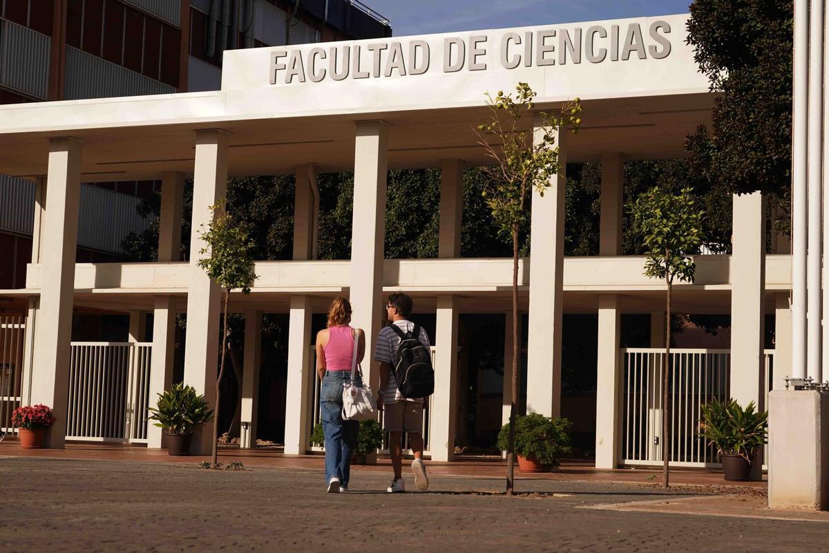MLG 25-09-2024.-Varios estudiantes de la Universidad de la Málaga, se reúnen en las distintas facultades de la UMA