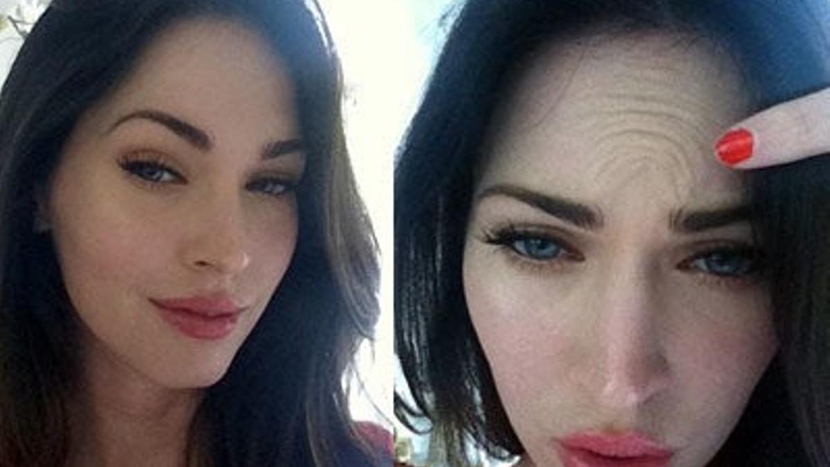 Megan Fox demuestra a sus fans que no usa botox