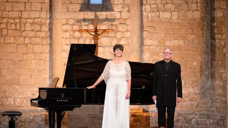 Les imatges de Mireia Tarragó i Wolfram Rieger a l'Schubertíada