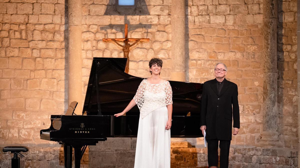 Les imatges de Mireia Tarragó i Wolfram Rieger a l'Schubertíada.