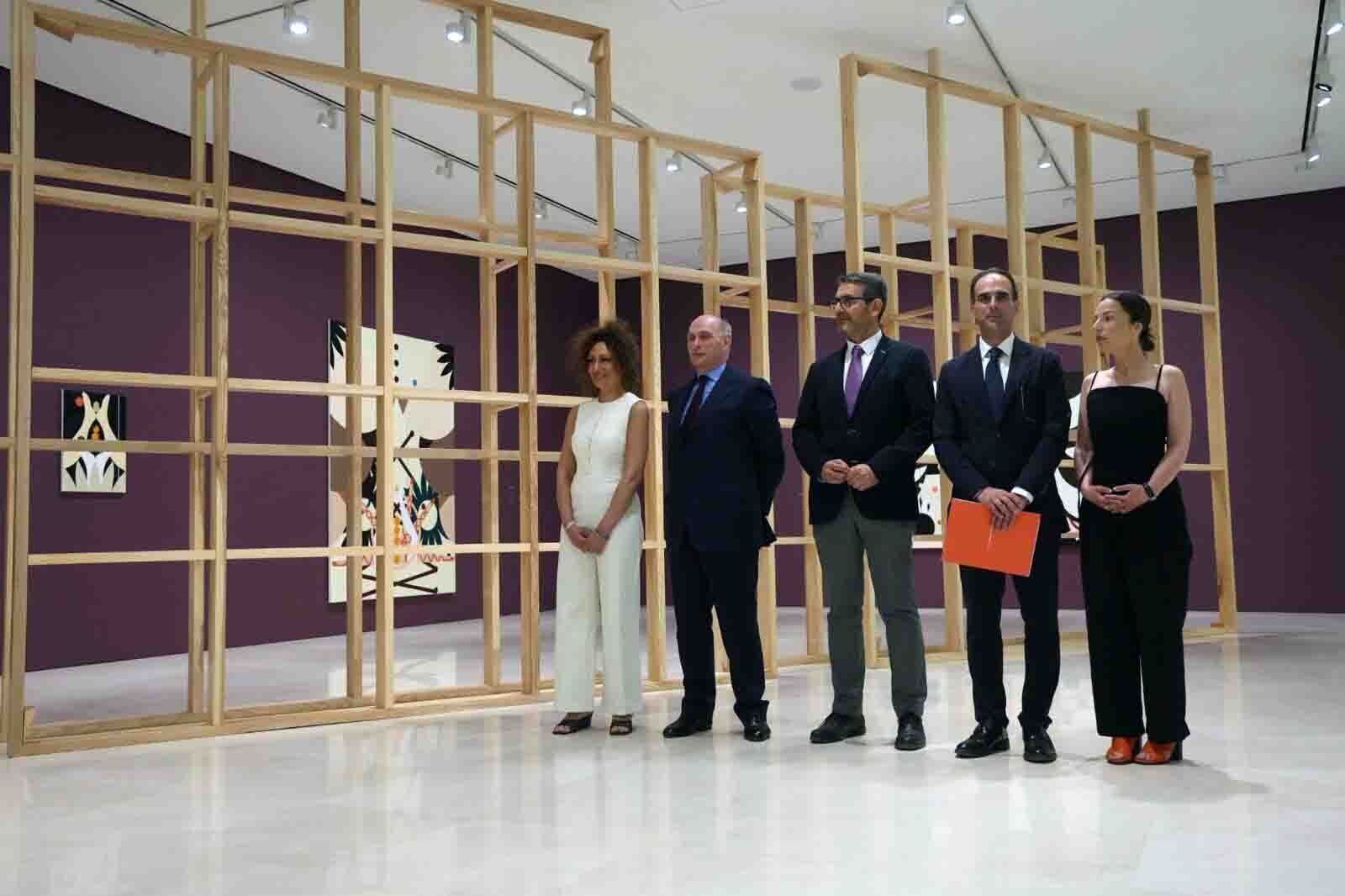 La exposición 'Farah Atassi. Genius Loci' del Museo de Málaga