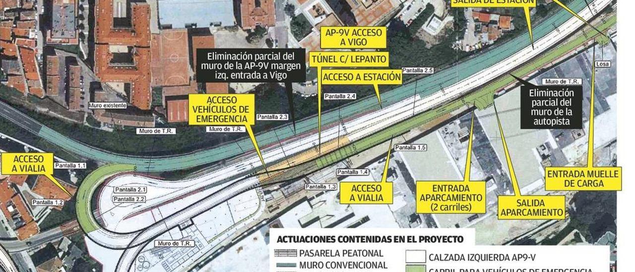 El Concello licitará en septiembre los accesos a la nueva estación ferroviaria por 18 millones