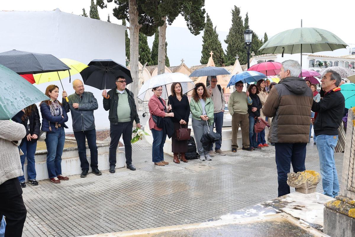 Las imágenes del acto realizado en Ibiza en memoria de las víctimas de la Guerra Civil y la dictadura