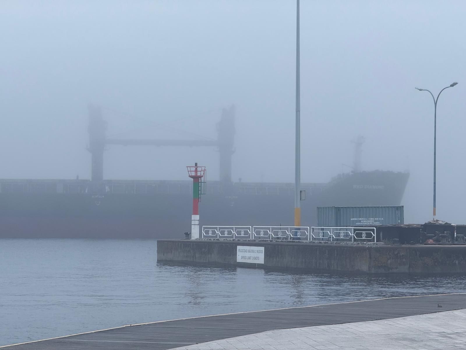 La niebla en A Coruña