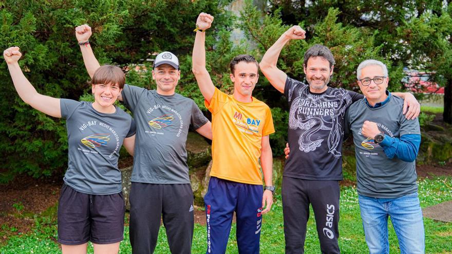 Anxo Lorenzo, un joven con discapacidad intelectual y disfasia, correrá la Vig-Bay