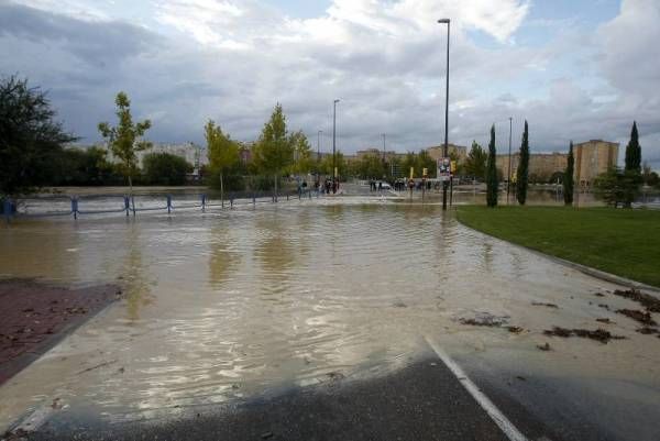 Fotogalería: Imágenes del temporal en Montañana, Zuera y Zaragoza capital