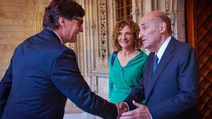 Miquel Roca rep  el premi Justícia  de la Generalitat