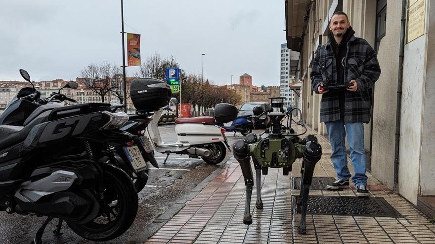 Perro-Robot en Gijón