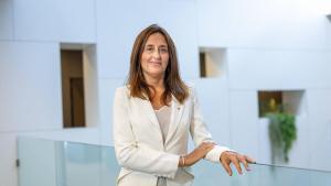 La consellera Esther Niubó, este agosto en la redacción de EL PERIÓDICO.